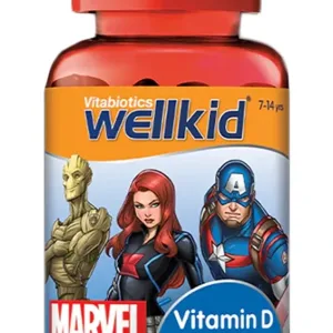 Wellkid Marvel Vitamin D - 50 Vegan Gummies